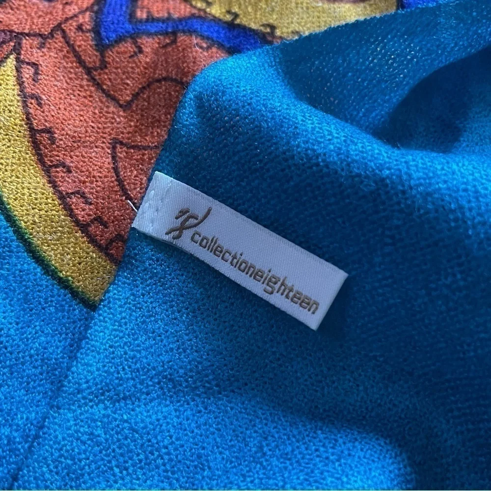Collection Eighteen | Blues Browns and Golden Pashmina
